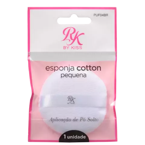 Esponja Cotton para pó- Kiss