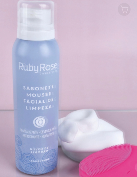 Sabonete Mousse Facial de Limpeza Nuvem de Algodão