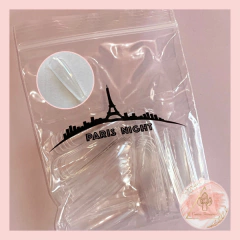 TIPS COFFIN PARA SOFT GEL PARIS NIGHT x 50 UNIDADES