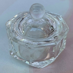 DAPEN DE VIDRIO C/TAPA (EXAGONAL)