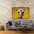Quadro Cool Giraffe - Animais QR0043 - Nortês