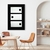Quadro Black & White - Abstrato QR2043 - comprar online
