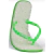 FLAT NEON SUSTENTÁVEL FEMININO VERDE - loja online