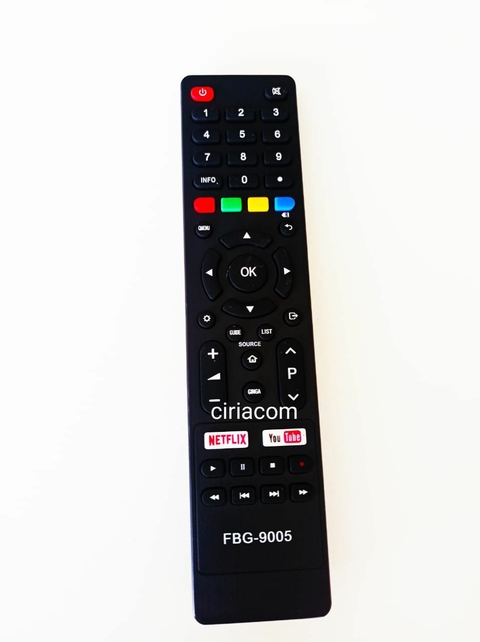 Controle Remoto TV Britânia Philco BTV40E63SN com Netflix e YouTube
