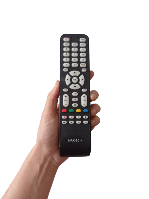 Controle Remoto compatível Tv AOC Led LCD + Capa e Pilhas