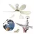 VENTILADOR DE TETO COM LÂMPADA PARA BUCAL/CÓD.7914080 - comprar online