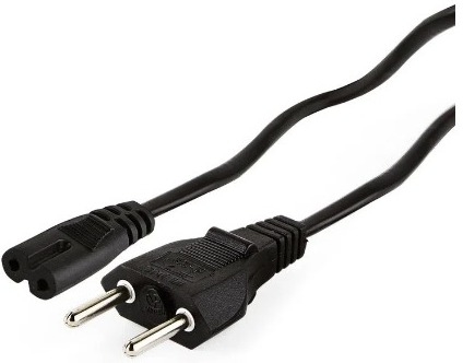 CABO DE ALIMENTAÇÃO 1 METRO BIPOLAR ( TIPO 8 )