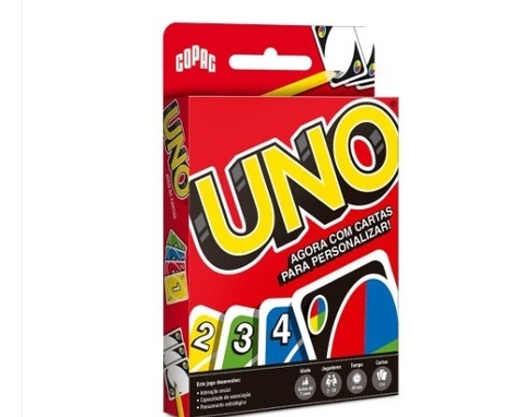 JOGO UNO PRIMEIRA LINHA MATTEL / CÓD. 33591