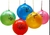 BOLA COLORIDA DE PLASTICO COM CHAVEIRO cod:25047 - comprar online