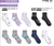 Kit 3 Pares De Meia Soquete Feminina Polo Sortido 3003