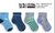 3 PARES DE MEIA KIDS MENINO - MARCA POLO - 25 AO 28