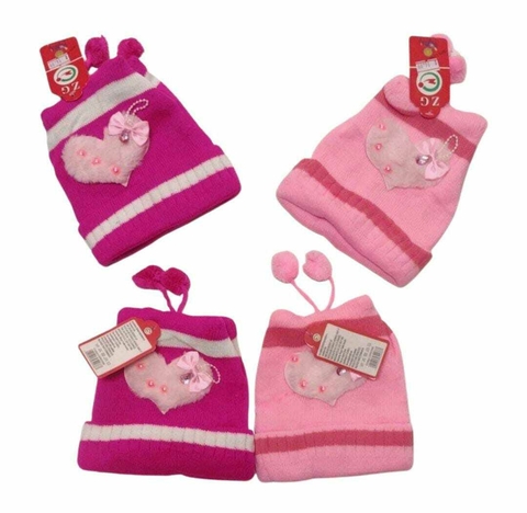 TOUCA / GORRO INFANTIL MENINA - MARCA BOM