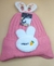 TOUCA / GORRO INFANTIL FEMININA COELHINHO - MARCA BOM - comprar online