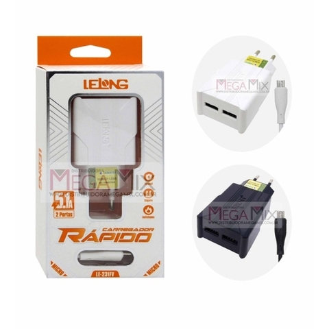 CARREGADOR V8 LELONG/CÓD.32970