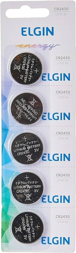 BATERIA CR2430 - LÍTIO 3V/CÓD.29726