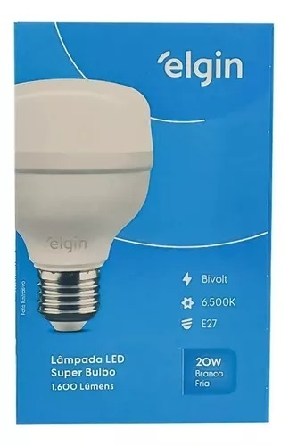 LÂMPADA LED SUPER BULBO ELGIN 20W/CÓD.7902465