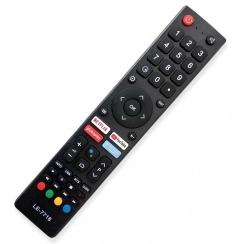 CONTROLE REMOTO PHILCO LCD COM NETFLIX LE-7718 / CÓD. 7899648