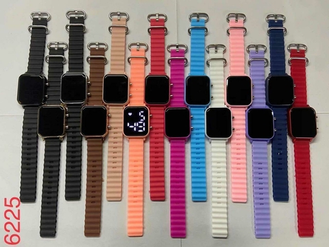 RELÓGIO DIGITAL DE PULSO QUADRADO / CÓD. 7909981