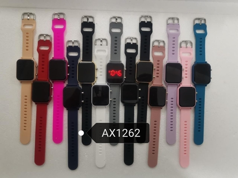 RELÓGIO DIGITAL DE PULSO QUADRADO / CÓD. 7909981