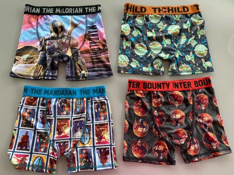 Kit com 4 Cuecas Infantil Tam.G / CÓD. 7901498