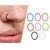 Kit 40 Piercing De Nariz Argolinha Silicone Colorido / CÓD.: 7911100 na internet