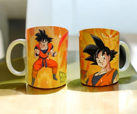 Caneca Porcelana Dragon Ball Goku / CÓD.7903411