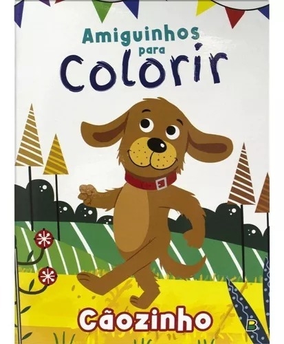 LIVRO INFANTIL COLORIR AMIGUINHOS PARA COLORIR 10P (S) / CÓD.7911142