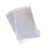 SACO PARA PRESENTE ADESIVADO TRASNPARENTE COM FURO 8cm X 8cm +3Aba / CÓD.34741