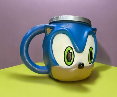 CANECA DO SONIC 3D 200ml