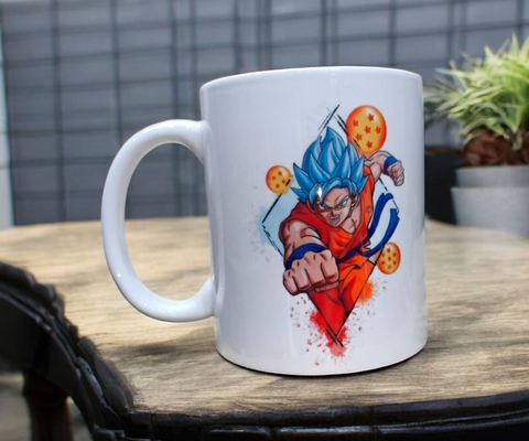 CANECA DRAGON BALL GOKU PORCELANA 200ml