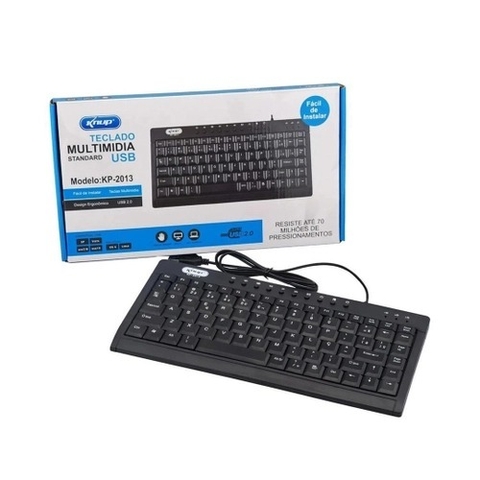 TECLADO MULTIMIDIA KP-2013 / CÓD7909893