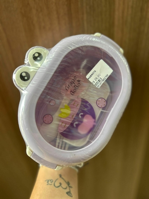 MARMITA DE PLÁSTICO PERSONAGENS/ CÓD.7902700