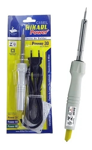 FERRO DE SOLDA 60 POWER 50W 127V / CÓD.13649