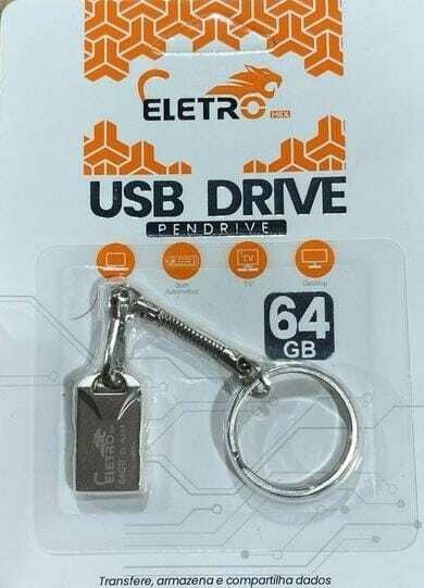 PEN DRIVE 64GB EL-AU-64 ELETROMEX / CÓD.7912176