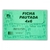 Ficha pautada 100 folhas 4x6