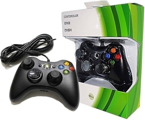 CONTROLE X-BOX 360 COM FIO / CÓD.7912522