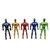 BRINQUEDO BONECO HERÓIS RANGERS C/5 PERSONAGENS / CÓD.7912564