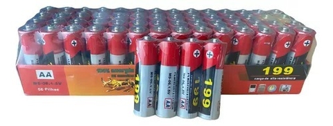 PILHA LIDERMIX AA CAIXA FECHADA C/60 / CÓD.19976