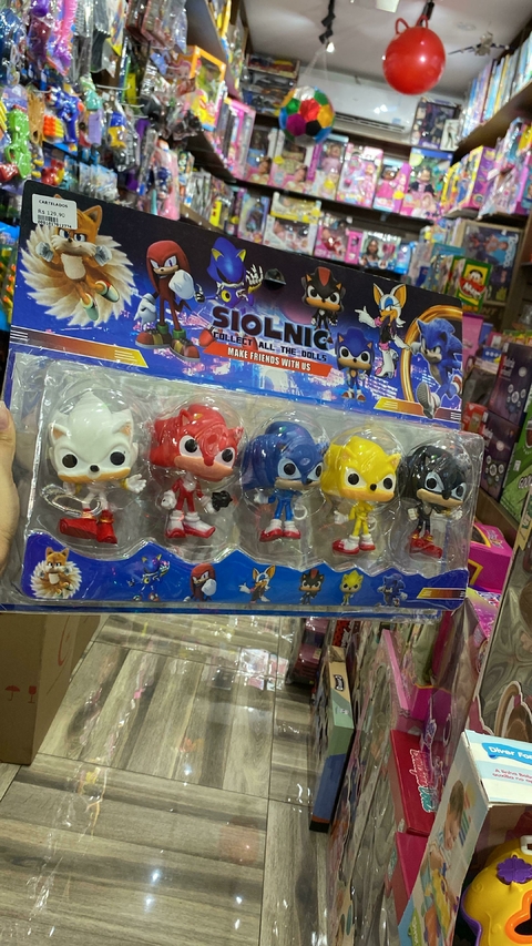 BRINQUEDO SONIC CARTELADO/CÓD.7912774