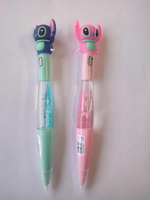 CANETA STITCH ACENDE A LUZ E CONTÉM LIQUIDO DENTRO/CÓD.7910161