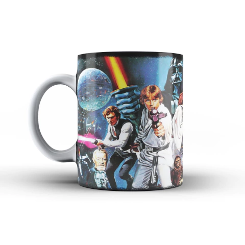 Caneca Starwars Poster Espaço