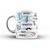 Caneca Objetos Pais Branco