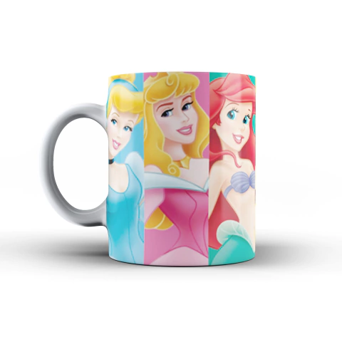 Caneca Princesas Disney