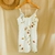 Vestido Branco Florido