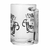 Caneca de Vidro Transparente A La Bonne Luminarc com Escrita Decorada Always Believe 320ml - Eu + Um | Utilidades para Casa
