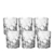 Jogo 6 Copos de Vidro Baixo com Detalhes 280ml Home & Co - comprar online