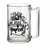 Caneca de Vidro Transparente A La Bonne Luminarc com Escrita Decorada Always Believe 320ml - comprar online