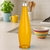 Garrafa de Vidro Colorida 1 litro com Tampa Inox Acqua Color