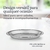 Travessa de Inox Oval 20x14cm Acabamento Brilhante e Resistente - Eu + Um | Utilidades para Casa