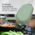 Marmita Hermética com Talheres Com Divisória 850ml Verde Lyor - comprar online
